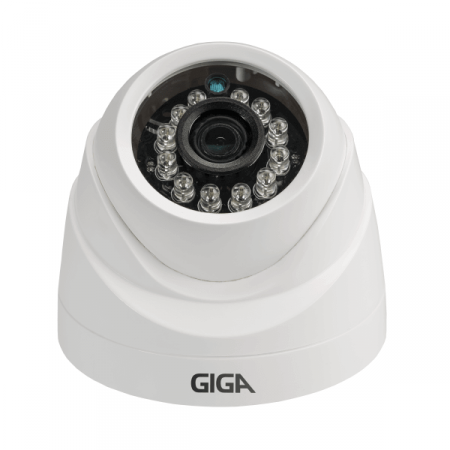 Câmera Open HD Plus GS0012 720p Dome IR 20m Giga Security