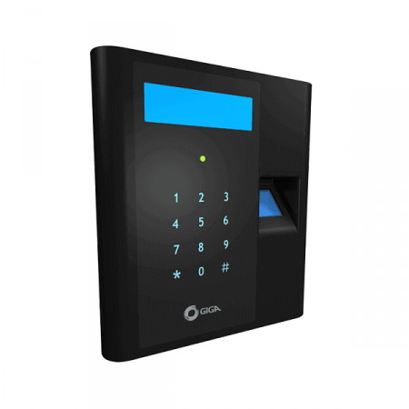 Controle de Acesso Biométrico Giga Security GS0203 IP Acesso Touch