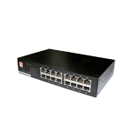 Switch Ethernet Gigabit 16 Portas 10/100/1000 Mbps ENHGS-1600X2